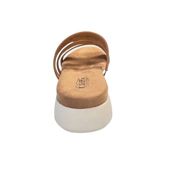 Cliffs by White Mountain Optimum Women's Slide Sandal Tan 11 M - Picture 6 of 7